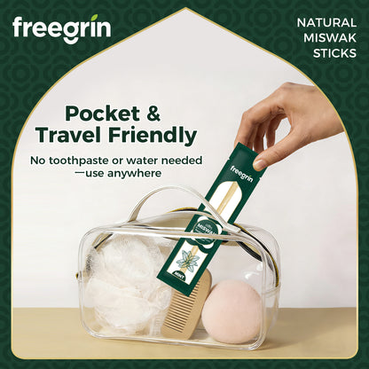 FreeGrin Miswak Stick (1 Pack) - Mint Flavor