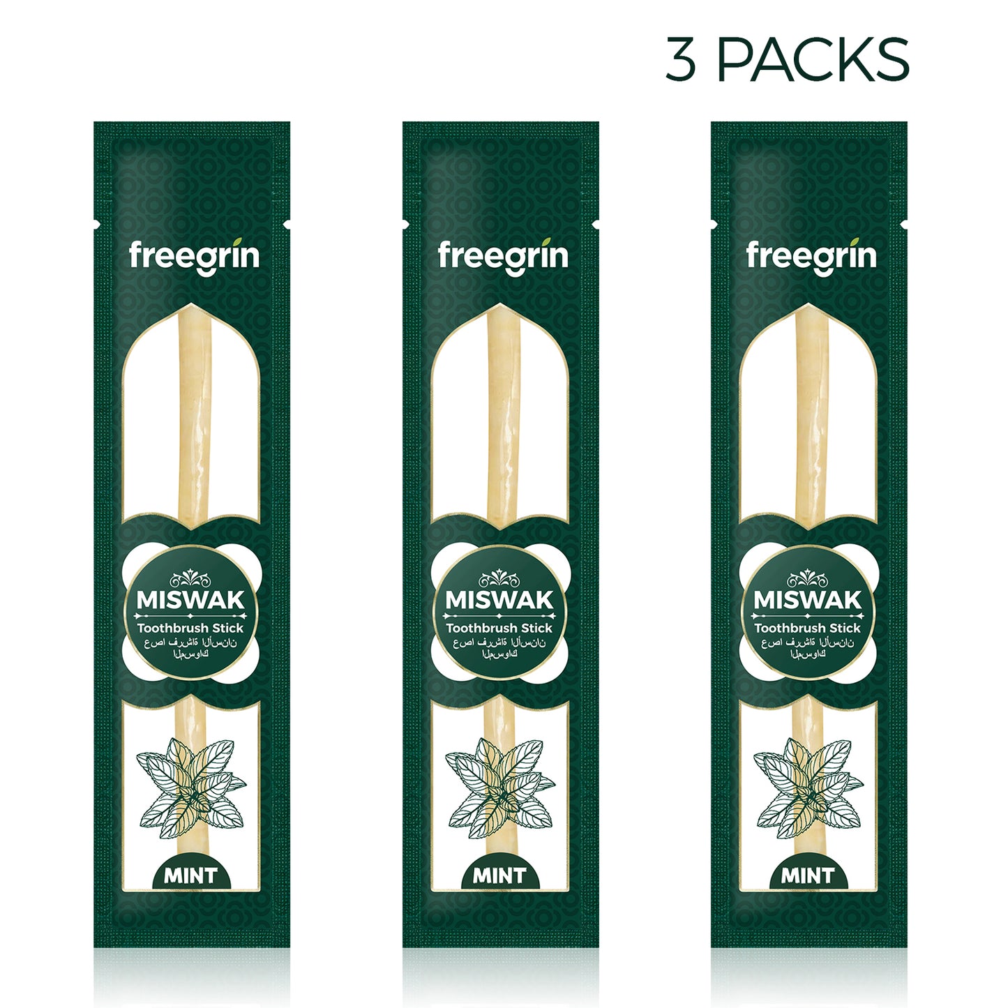 Bâton de Miswak Saveur Menthe