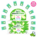 FreeGrin PocketPaks Cool Mint Breath Strips - 12 x 20 StripsPacks