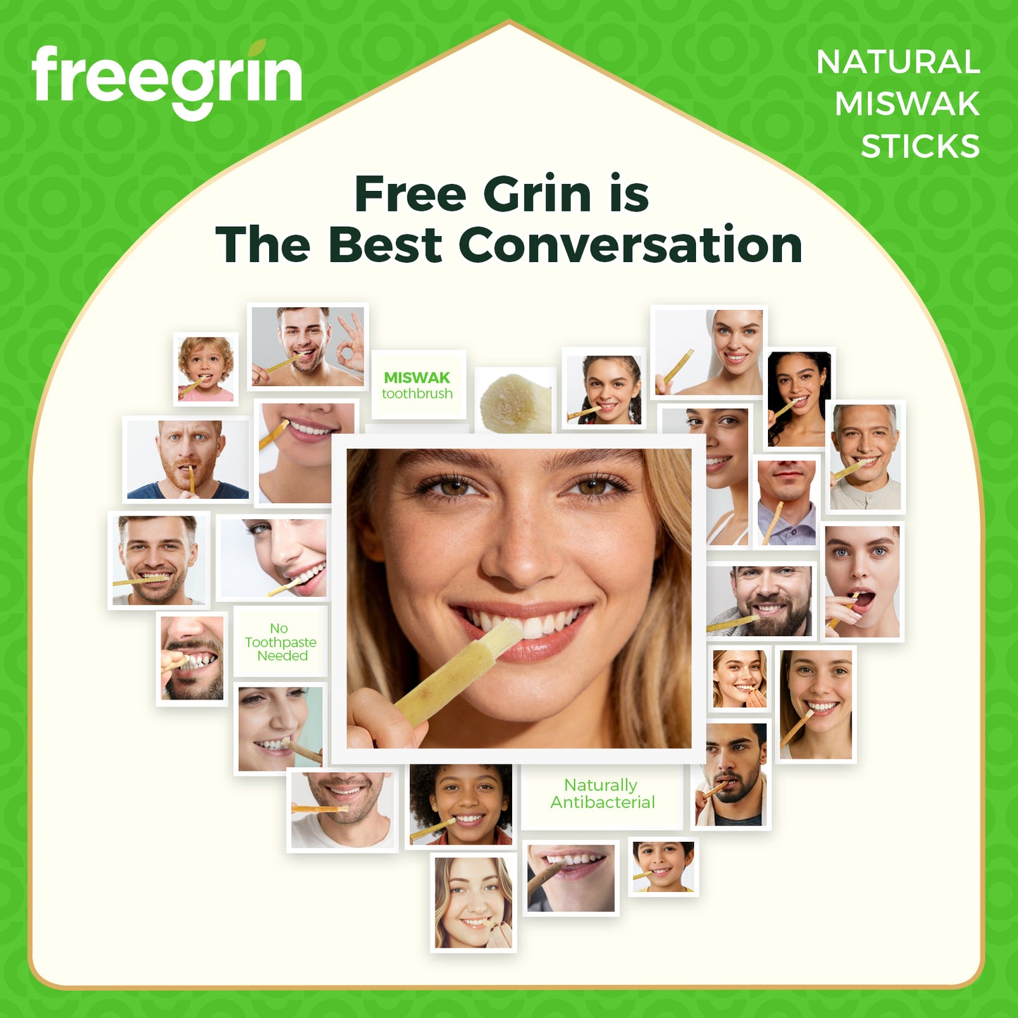 Coconut Flavor Miswak Stick
