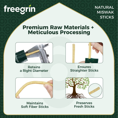 Mint Flavor Miswak Stick