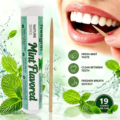 Mint Flavored Toothpicks (5x19 Picks)