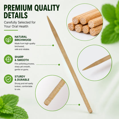 Mint Flavored Toothpicks (5x19 Picks)