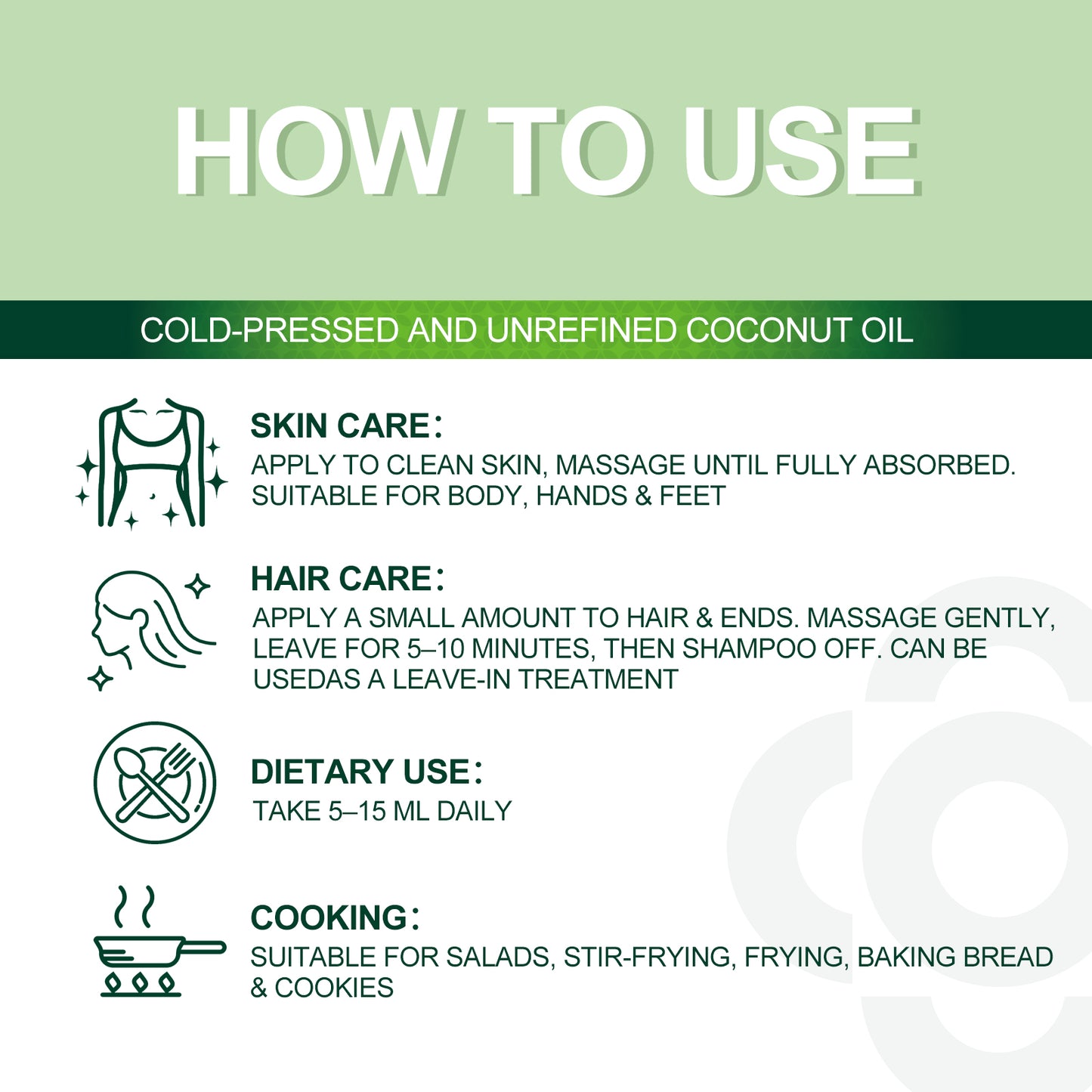 Cold-Pressed & Unrefined Coconut Oil (16.9 FL.OZ.)