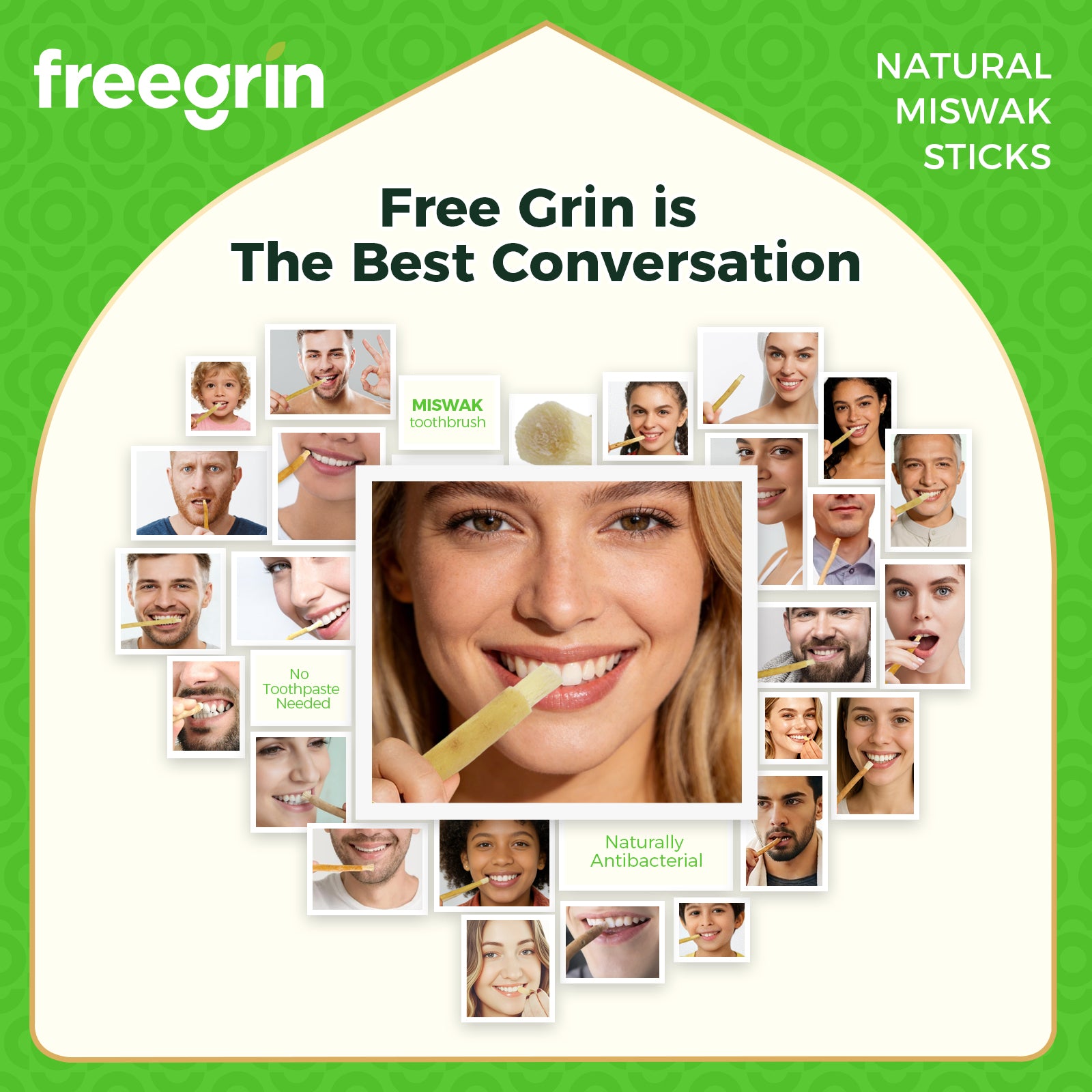 Freegrin Coconut Miswak Sticks Happy Customer Community