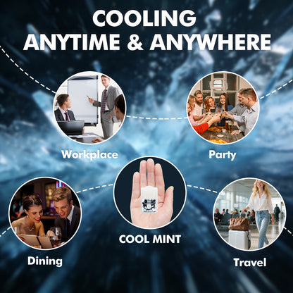 Freegrin Peppermint breath strips offer instant cooling freshness anytime and anywhere. A professional, pocket-sized oral care solution perfectly designed for the workplace, parties, dining, and travel